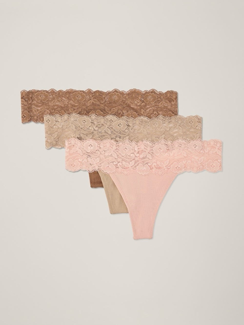 ✨ 3-pc Pact lace underwear set XXS